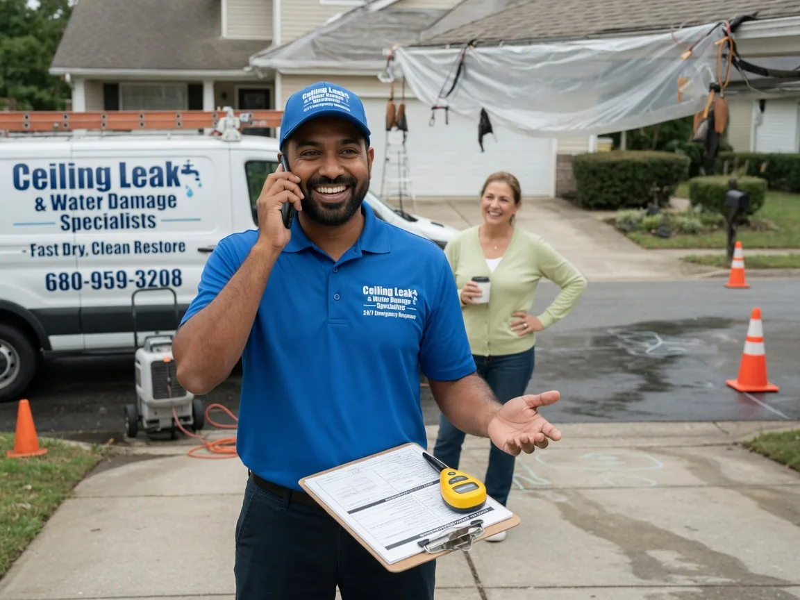 Ceiling Leak Cleanup Rockton, PA FAQs